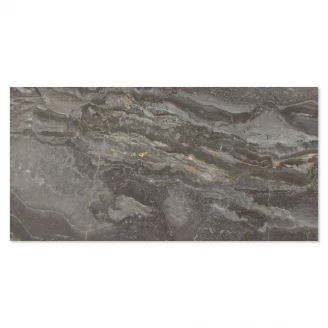 Marmor Klinker Sidiailles Mörkgrå Blank-Polerad 60x120 cm